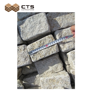 G682 Feature Outdoor Garden Cheap Quality Cobblestone, Pavers, Cube Stone