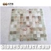 Luxury Styles Green Onyx Mosaic Tiles House Decoration