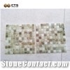 Luxury Styles Green Onyx Mosaic Tiles House Decoration