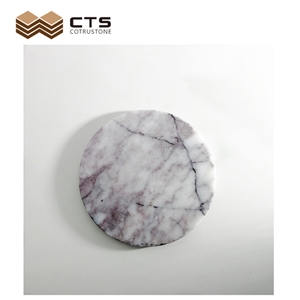 New York Marble Drink Coaster Feature Home Table Decor