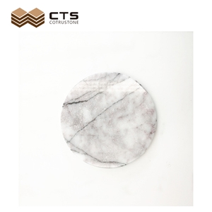 New York Marble Drink Coaster Feature Home Table Decor