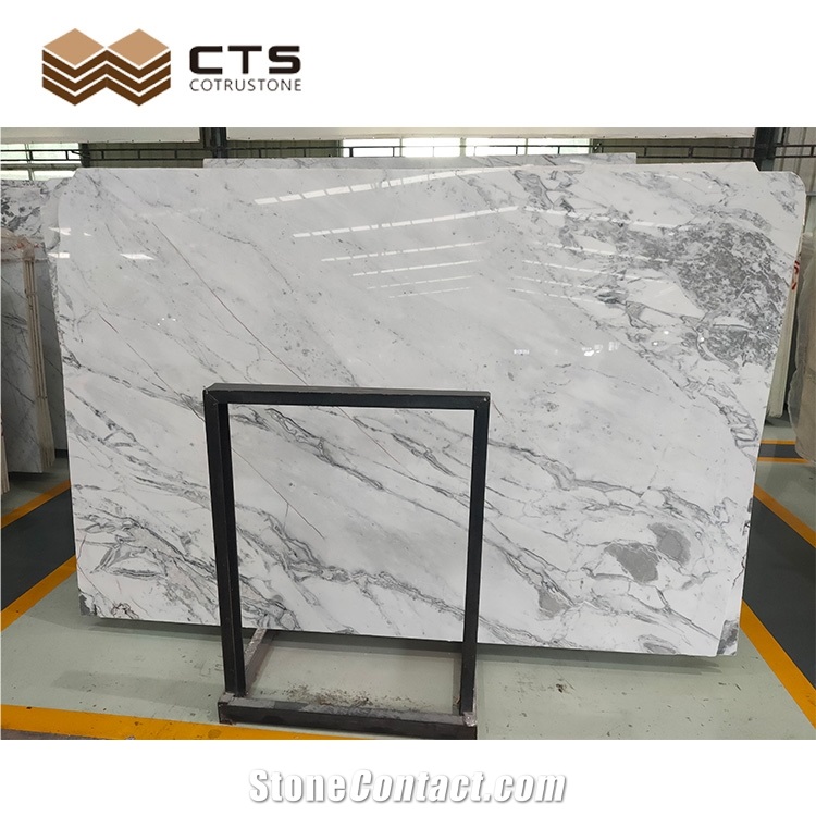 Royal Golden White Marble Modern Style Customized Select