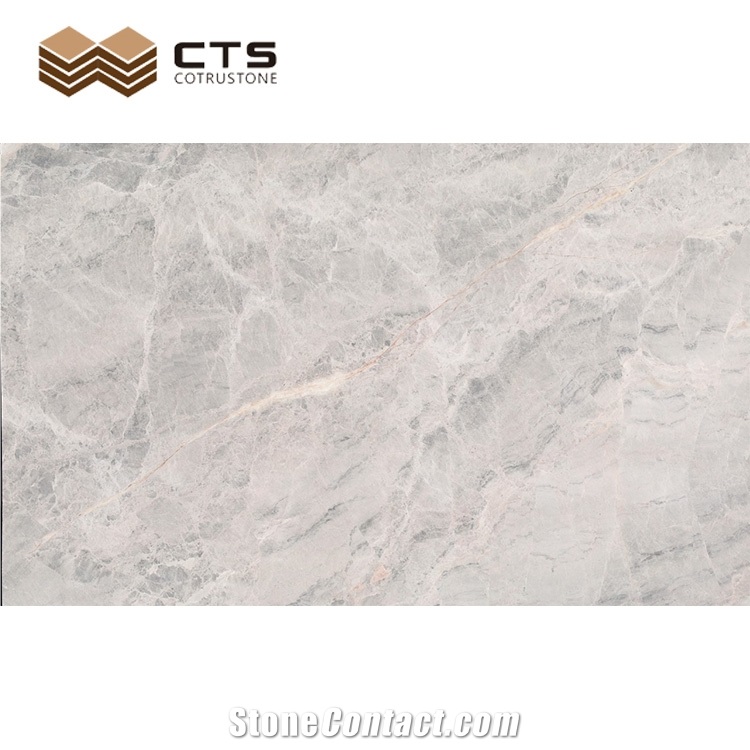 Vatican Ashes Grey Marble High Level Polish Slab Good Look
