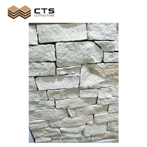 Villa Veneer Wall Cladding Panels White Sand Nature Surface