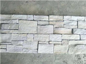 Villa Veneer Wall Cladding Panels White Sand Nature Surface