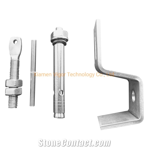 Adjustable Arm Stone Fixing Bracket For Curtain Wall Systems