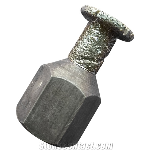 Electroplated Anchor Bit Diamond Drill Bit For Stone Hole
