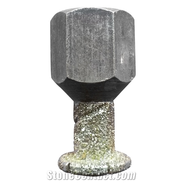 Electroplated Anchor Bit Diamond Drill Bit For Stone Hole