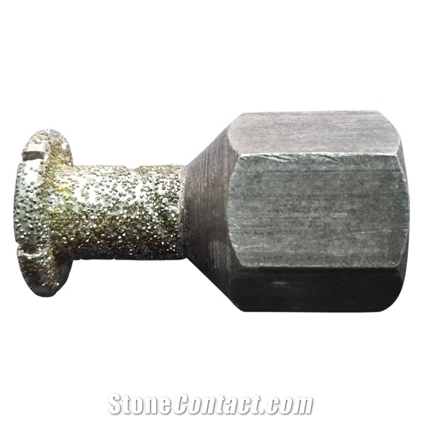 Electroplated Anchor Bit Diamond Drill Bit For Stone Hole