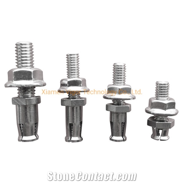 Screw-In Undercut Anchor Stone Back Bolt For Tile Cladding
