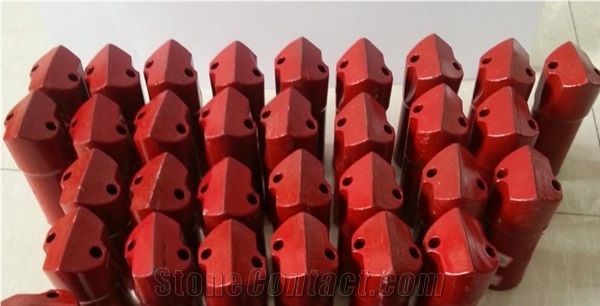 34Mm Tapered Chisel Drilling Bits For Saudi Granite