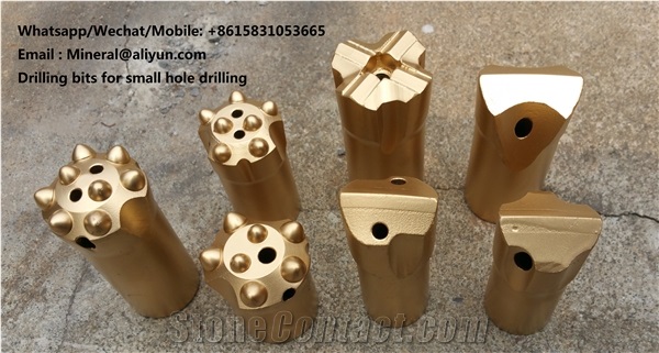 34Mm Tapered Chisel Drilling Bits For Saudi Granite