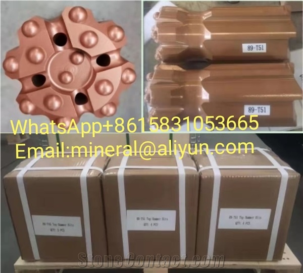 T45 89Mm Button Drill Bits For Wire Saw Hole Drilling