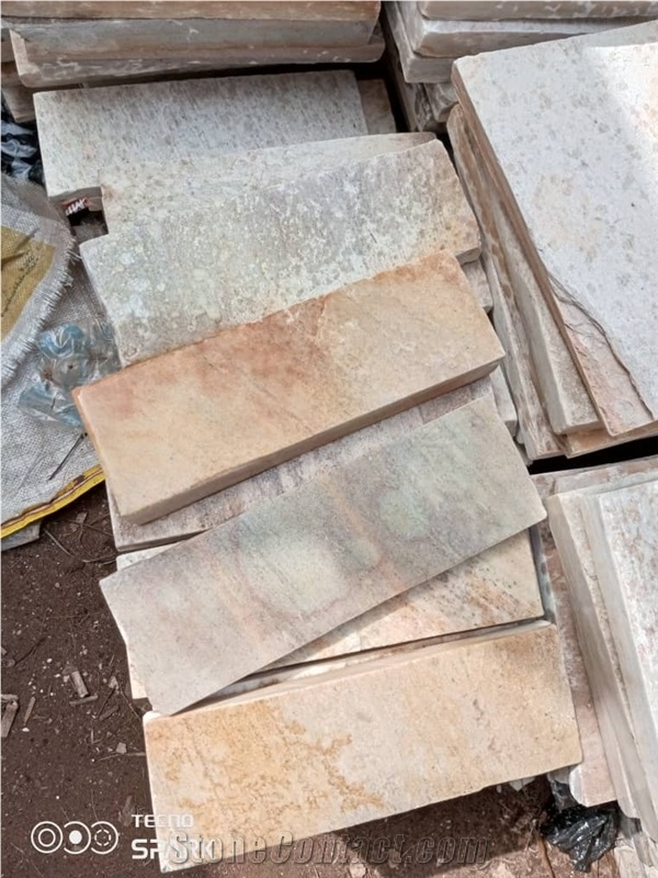 Pink Crecel Quartzite Tiles