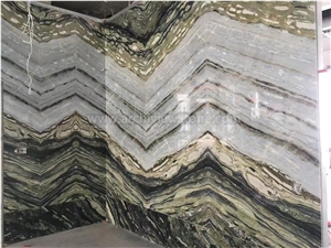 Dedalus Marble Twilight Green Marble Slab Tile
