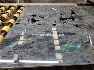 Labradorite Bianca Granite Slabs White Granite For Kitchen