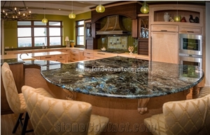 Lemurian Blue Labradorite Blue Granite Slabs For Kitchen
