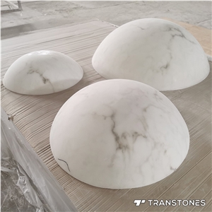 Artificial Stone Price Onyx Panel Backlit Bowl
