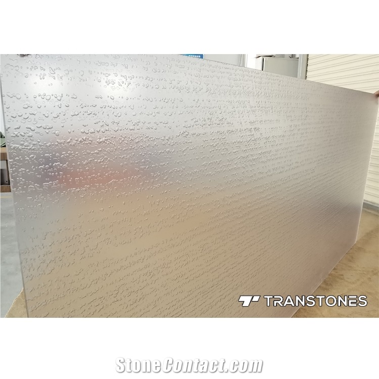 Backlit Acrylic Resin Bathroom Walls Acrylic Solid Surface