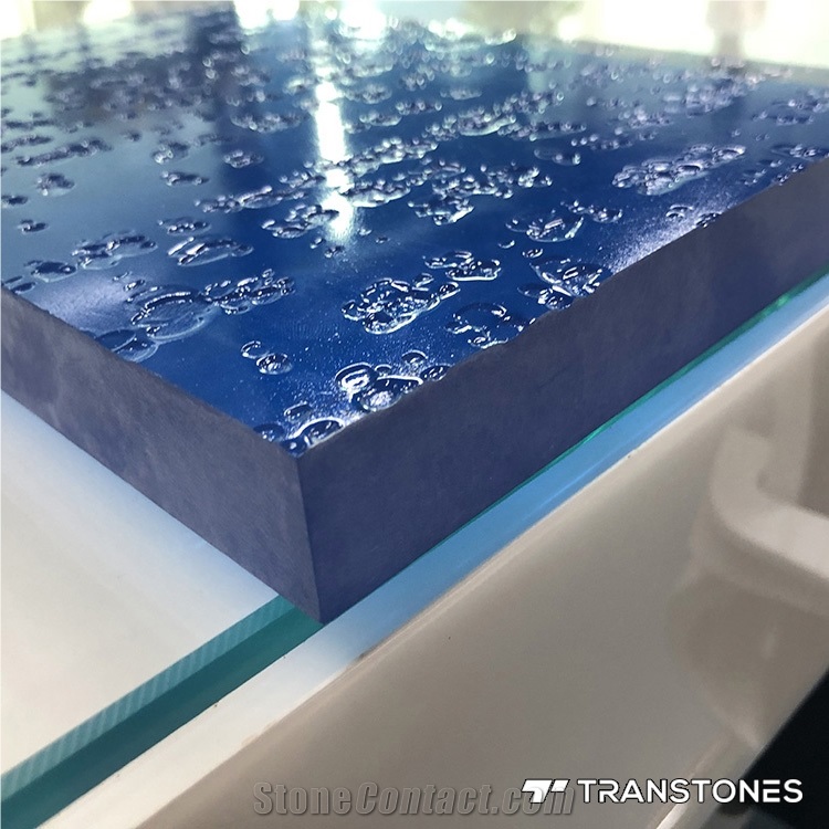 Backlit Acrylic Resin Bathroom Walls Acrylic Solid Surface