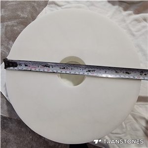 Backlit Alabaster Disk Onyx Panel Matte Finishes