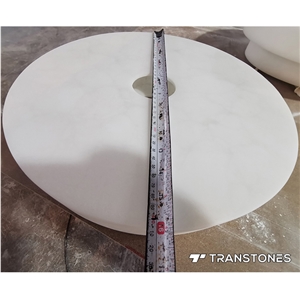 Backlit Alabaster Disk Onyx Panel Matte Finishes