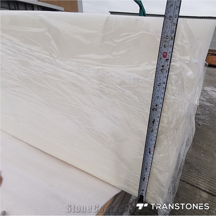Modern Design Alabaster Artificial Onyx Panel For Columns