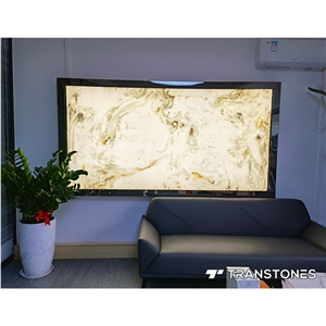 White Onyx Slabs Artificial Marble Tiles For Wall Decor White Onyx Slabs Artificial Marble Tiles For Wall Decor
