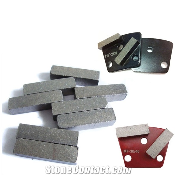 Diamond Grinding Segment Metal Plate For Concrete Floor