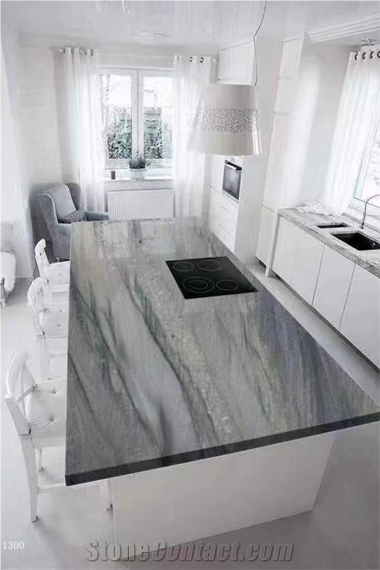 Bethany Blue Quartzite Tile Slab In China Stone Market