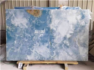 Blue Ice Onyx Jade Brown Onyx Avion Turquoise Onix Slab