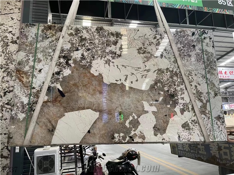 Brazil Pandora White Granite Slab In China Market