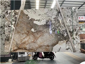 Brazil Pandora White Granite Slab In China Market