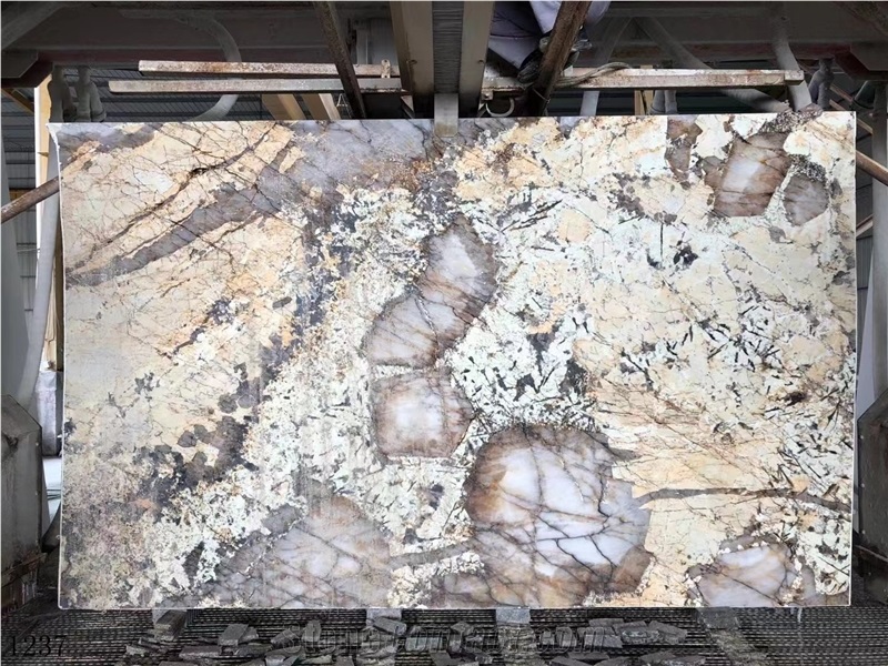Brazil Pandora White Granite Slab In China Market