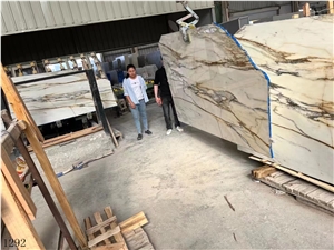 Calacatta Oro Gold Extra Vagli Slab In China Stone Market
