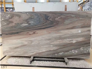Classico Marble Blue Sands Wave Palisandro Bluette  Nuvolato