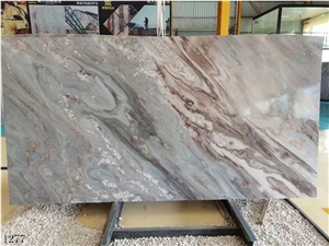 Classico Marble Blue Sands Wave Palisandro Bluette  Nuvolato