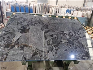 Diamond Grey Slab Bookmatched Tiles For Wall