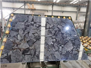 Diamond Grey Slab Bookmatched Tiles For Wall