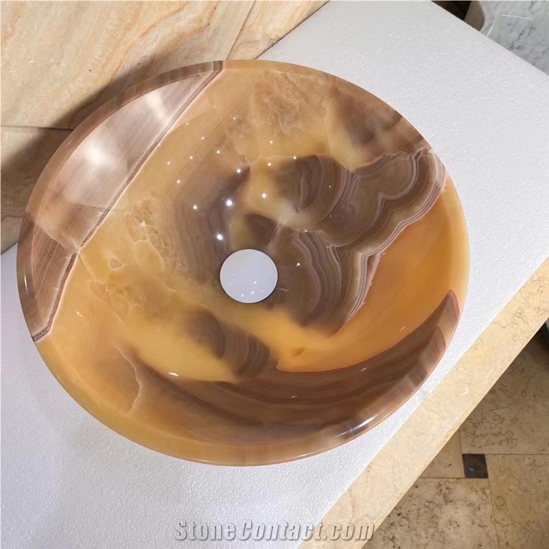 Jalisco Orange Onyx Bojnord Onice Nuvolato Extra Persia Slab