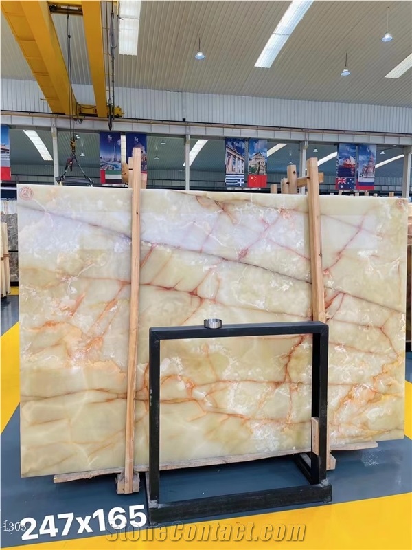 Light Green Verde Afghanistan Onyx Slab In China Market