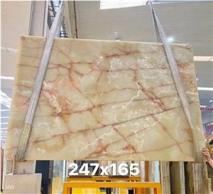Light Green Verde Afghanistan Onyx Slab In China Market