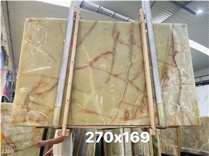 Light Green Verde Afghanistan Onyx Slab In China Market