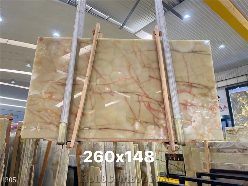 Light Green Verde Afghanistan Onyx Slab In China Market