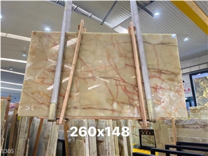 Light Green Verde Afghanistan Onyx Slab In China Market