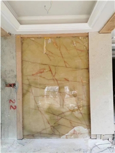 Light Green Verde Afghanistan Onyx Slab In China Market