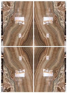 Manaseer Golden Brown Honey Onyx Slab In China Market