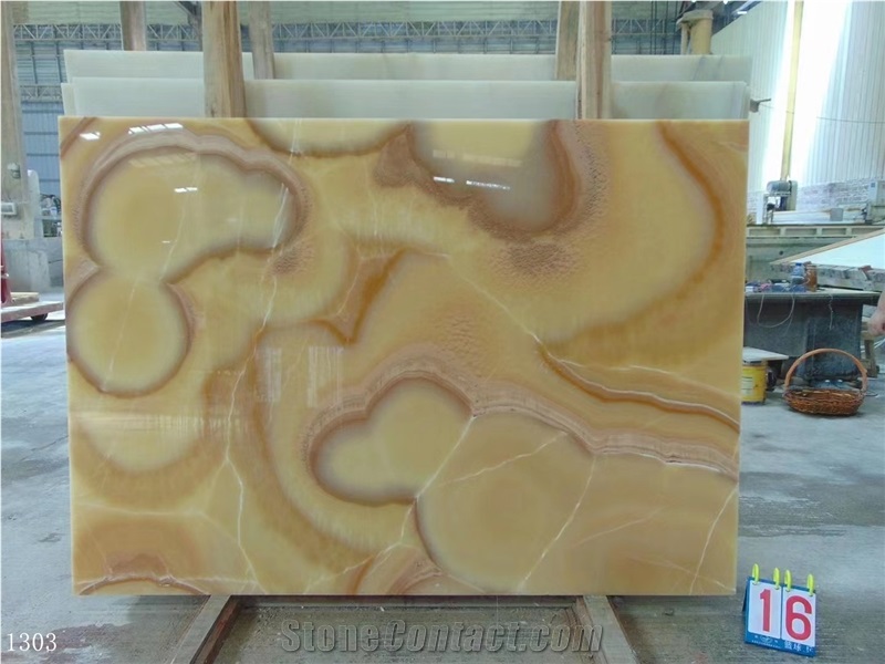 Mexico Jalisco Orange Onyx Onix Slab In China Stone Market