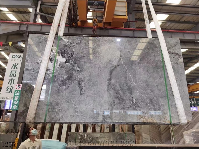 Windsor Grey Marble Gray Slab Tile In China Stone Market