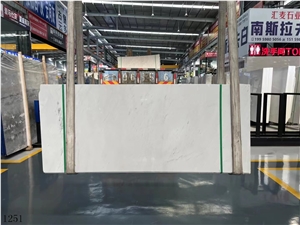 Yugoslavia White Marble Bianco Polaris Classic Slab In China